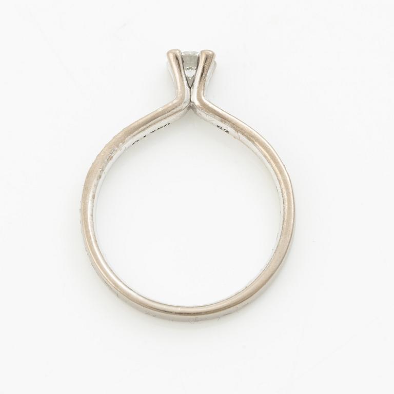 Georg Jensen, ring, "Magic", 18K white gold with brilliant-cut diamonds.