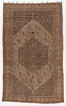 Matta, Senneh, antik, ca 197 x 120 cm.