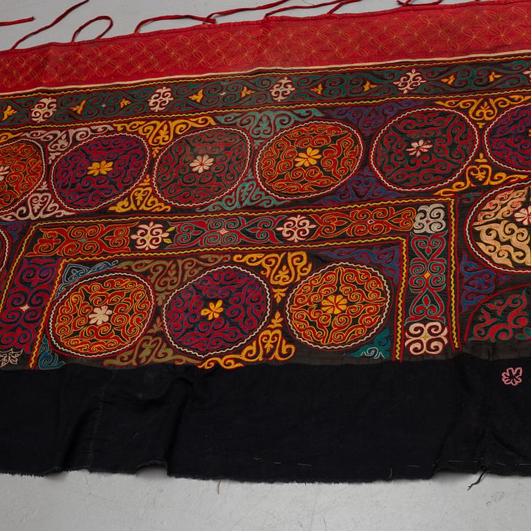A semi-antique rasht embrodey.
