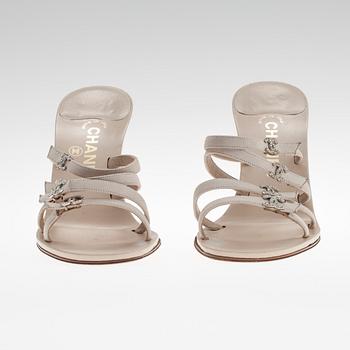 SKOR, sandaletter, Chanel.