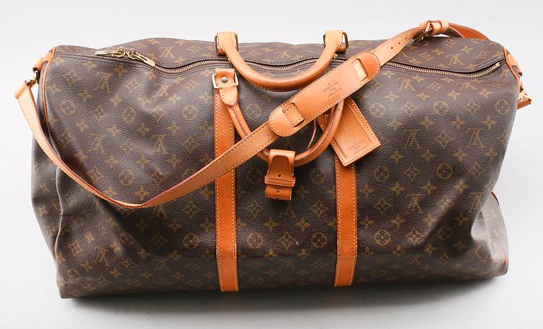 VÄSKA, Louis Vuitton, "Keepall 60", weekendbag.