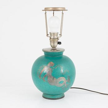 Wilhelm Kåge, an 'Argenta' table lamp, Gustavsberg.