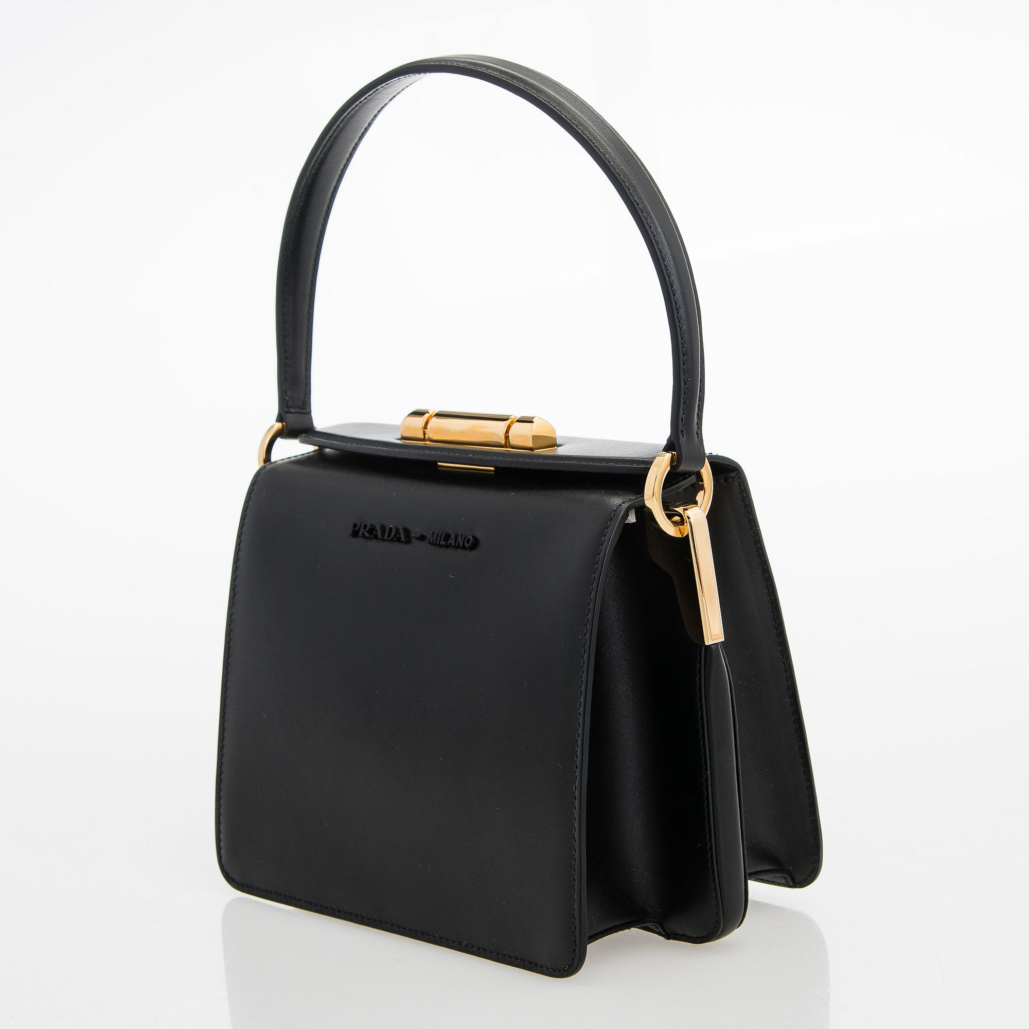 Prada a leather Sybille bag. Bukowskis
