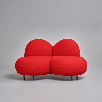 Claesson Koivisto Rune, a “Maluma” sofa / love seat, Time & Style, Japan, 2018.