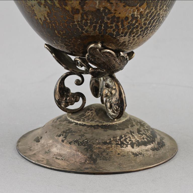 SKÅL, silver, K. Anderson, Stockholm, 1927, vikt 550 g.