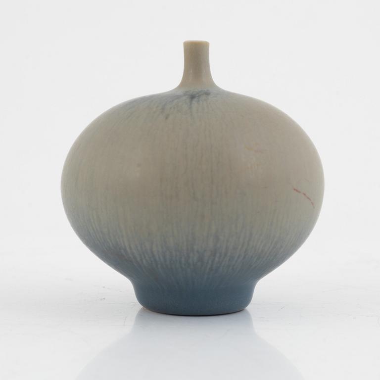 Berndt Friberg, a stoneware vase, Gustavsbergs studio 1969.