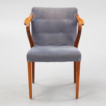 Axel Larsson, armchair, model "1208", Svenska Möbelfabrikerna Bodafors.