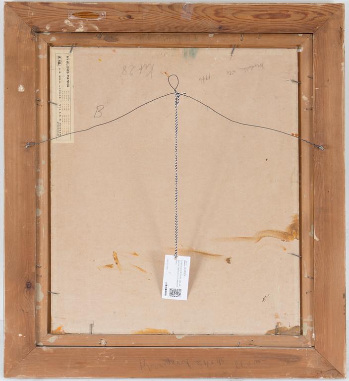 SVEN X:et ERIXSON, olja på pannå. Signerad och daterad 1940.