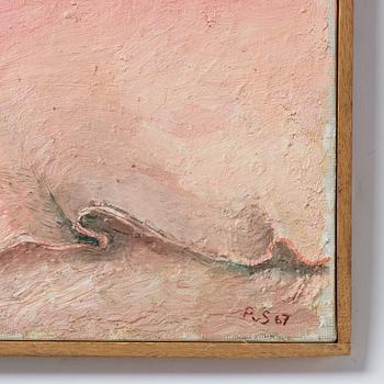 Philip von Schantz, oil on canvas. Signed PvS and dated -67.