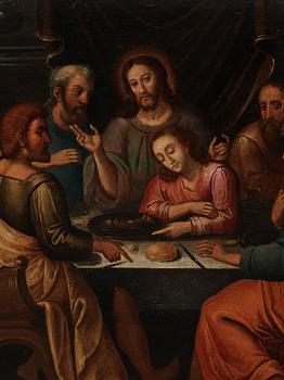 Flemish school 17th Century. The Last Supper.