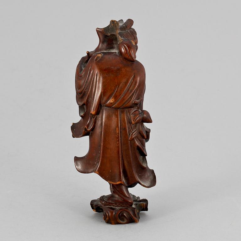 FIGURIN, trä, Kina, 1800/1900-tal.