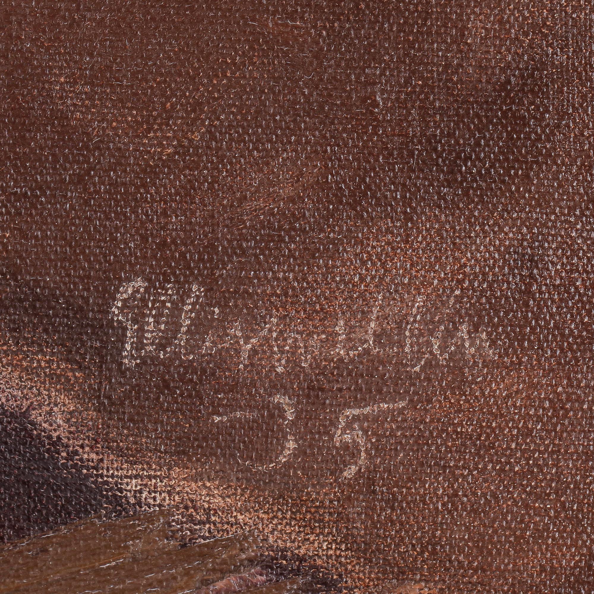 ELLIS WALLIN, olja på duk, signerad o daterad - 35.