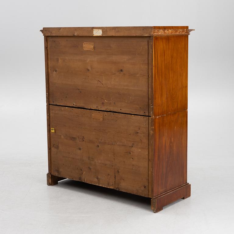 A Swedish Empire secretaire by J. Öman, master 1815-1833.