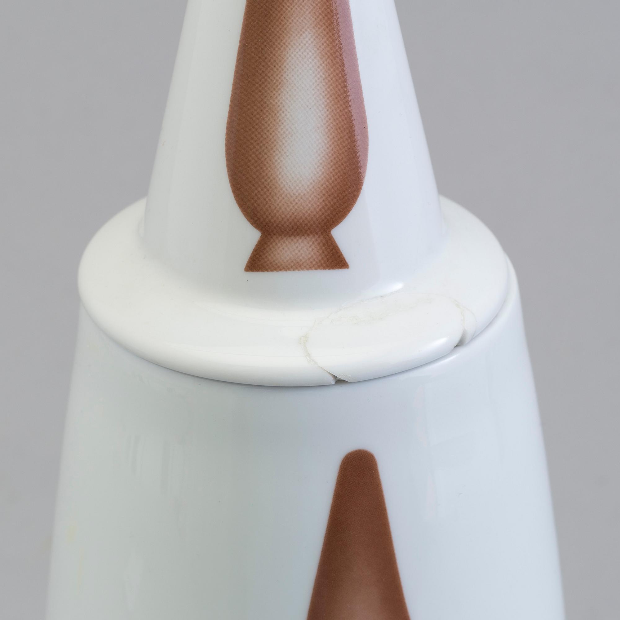 ALESSO MENDINI & YAEL APPLEFELD, vase, modell "TAM80", "100% Make Up", nr 4, Alessi, 1992. Märkt 09099.