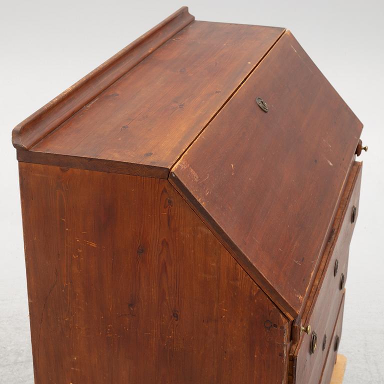 A secretaire, 19th Century.