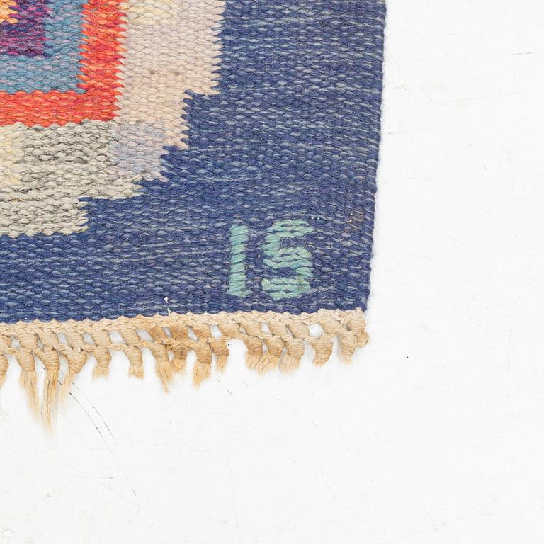 Ingegerd Silow, a 'Paradis' flat weave tapestrie, signed IS, c. 124 x 83 cm.