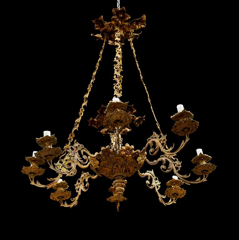 LJUSKRONA, nyrokoko, sent 1800-tal.