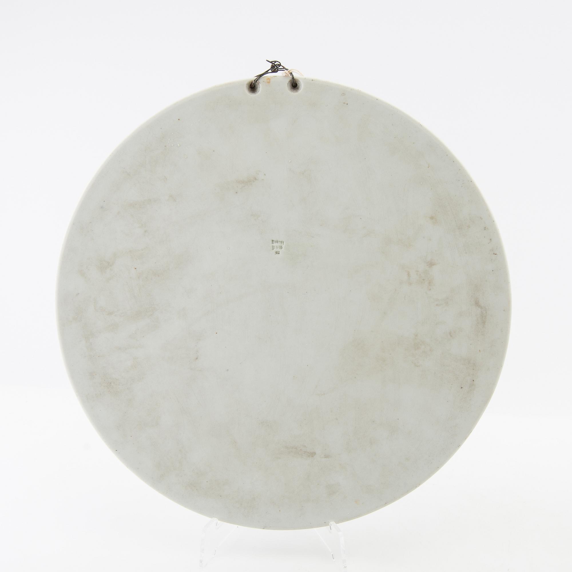 Väggreliefer 2 st Bing & Grøndahl och Torvaldsen museum Danmark 1900-talets början.