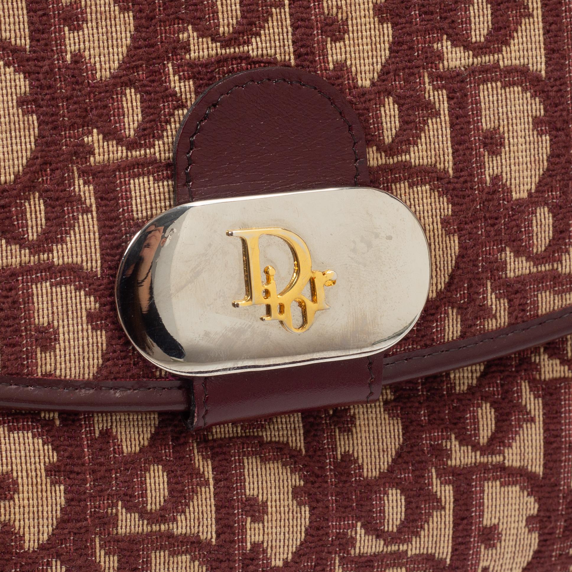 Christian Dior, väska och plånbok, vintage.