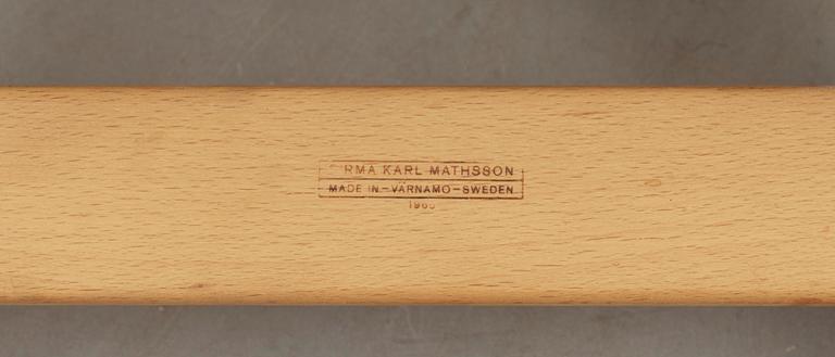 FÅTÖLJER, ett par, "Eva", Bruno Mathsson.