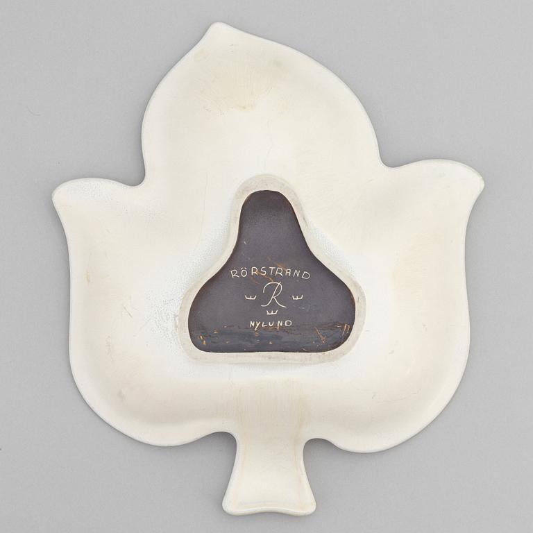 Gunnar Nylund, a stoneware dish, Rörstrand.