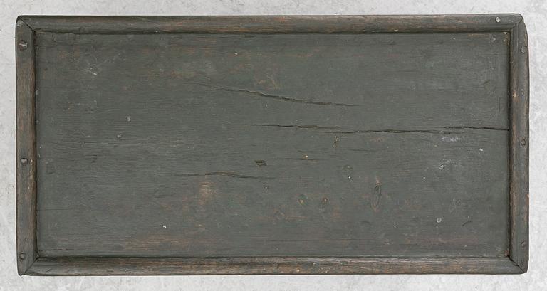 Bench, folk art, 19th century.