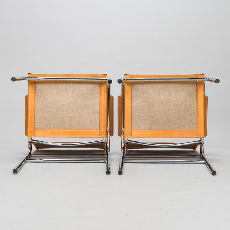 Tord Björklund, karmstolar, ett par, "Klinte", för Ikea, 1900-talets slut.