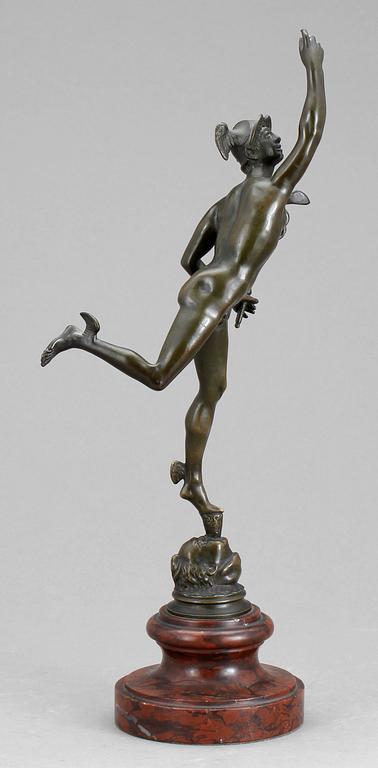 GIAMBOLOGNA, efter, brons, 1800/1900-tal.