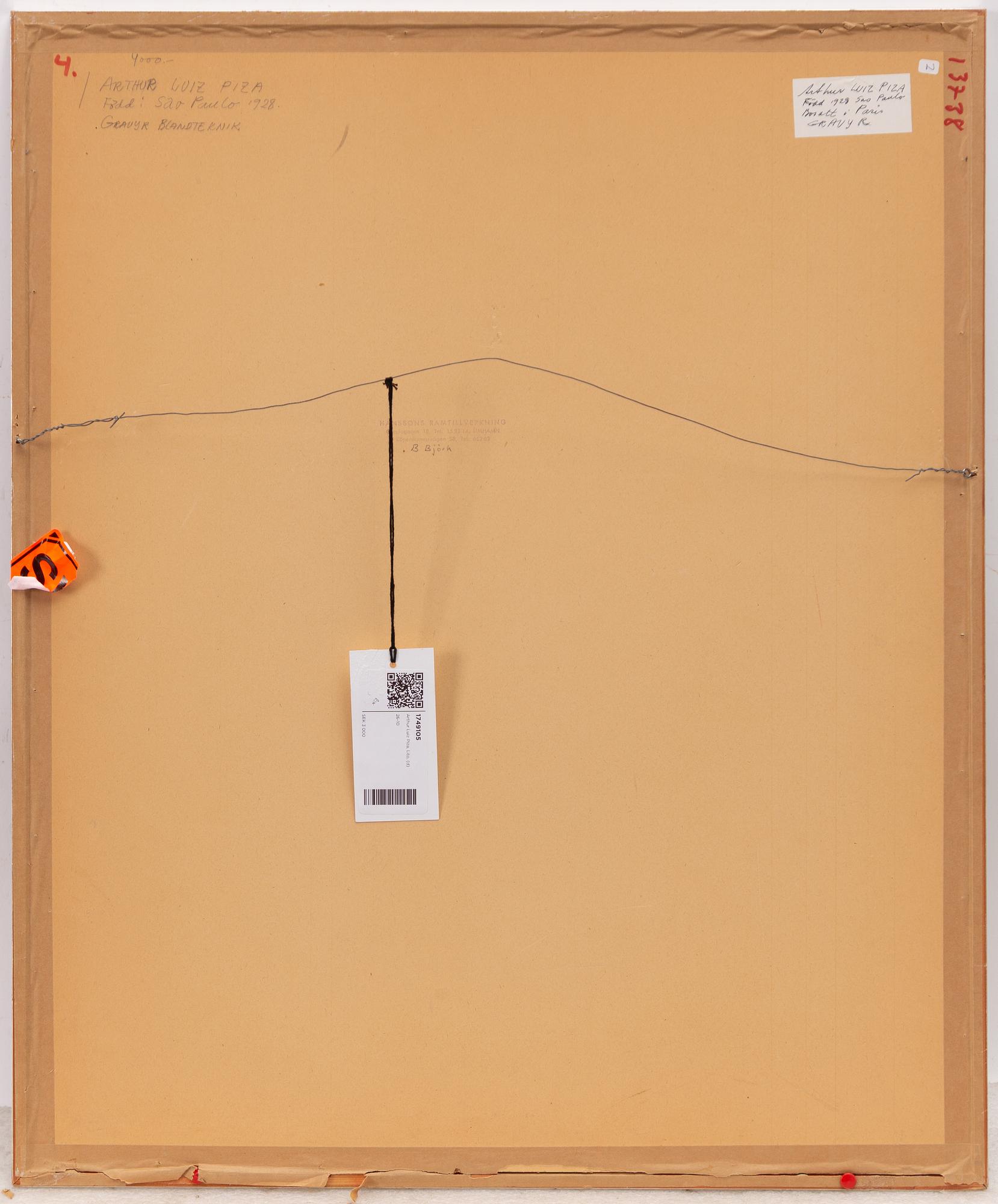 Arthur Luiz Piza, Untitled.