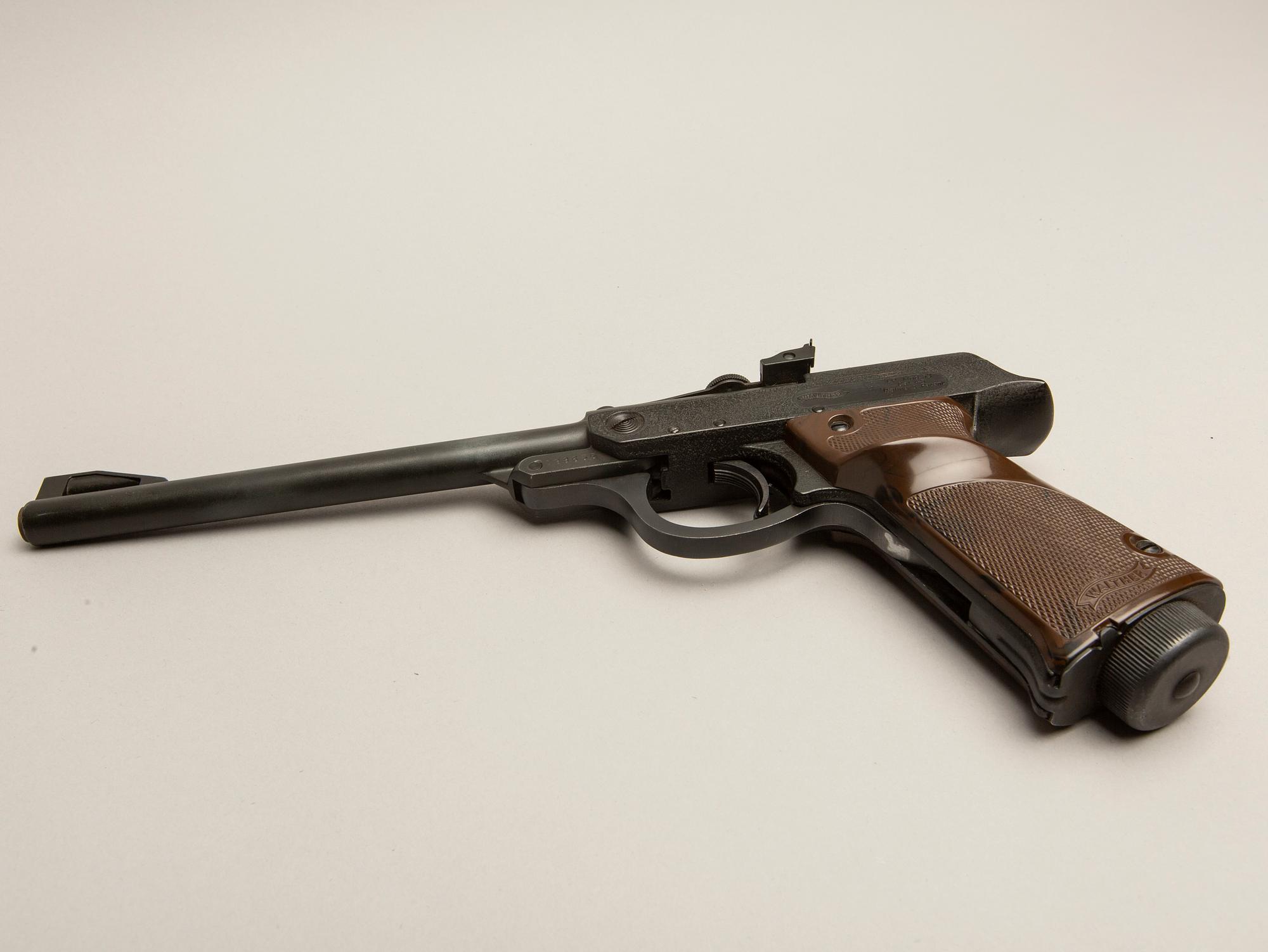 Luftpistol, Walther LP 53, Tyskland, 1900-talets andra hälft.