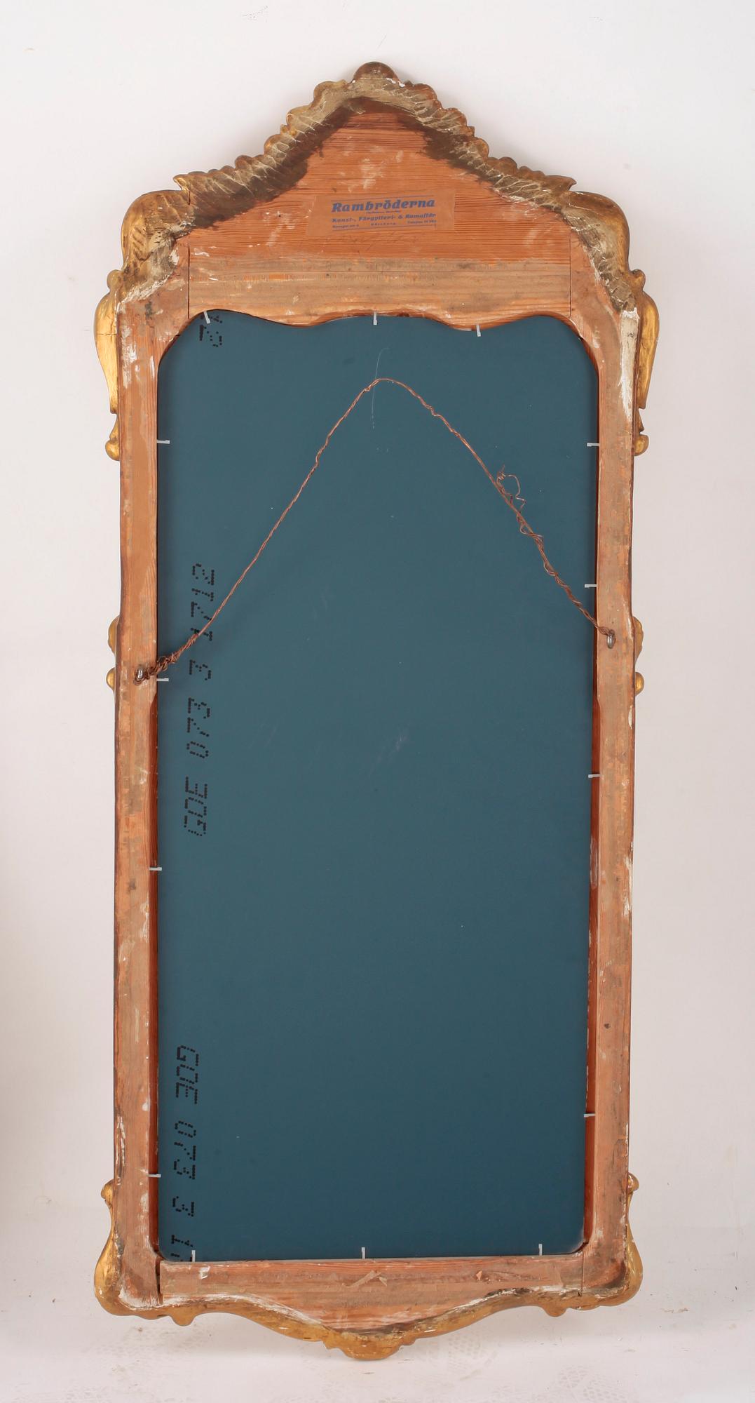 SPEGEL, rokokostil, Rambröderna Göteborg. 1900-tal.