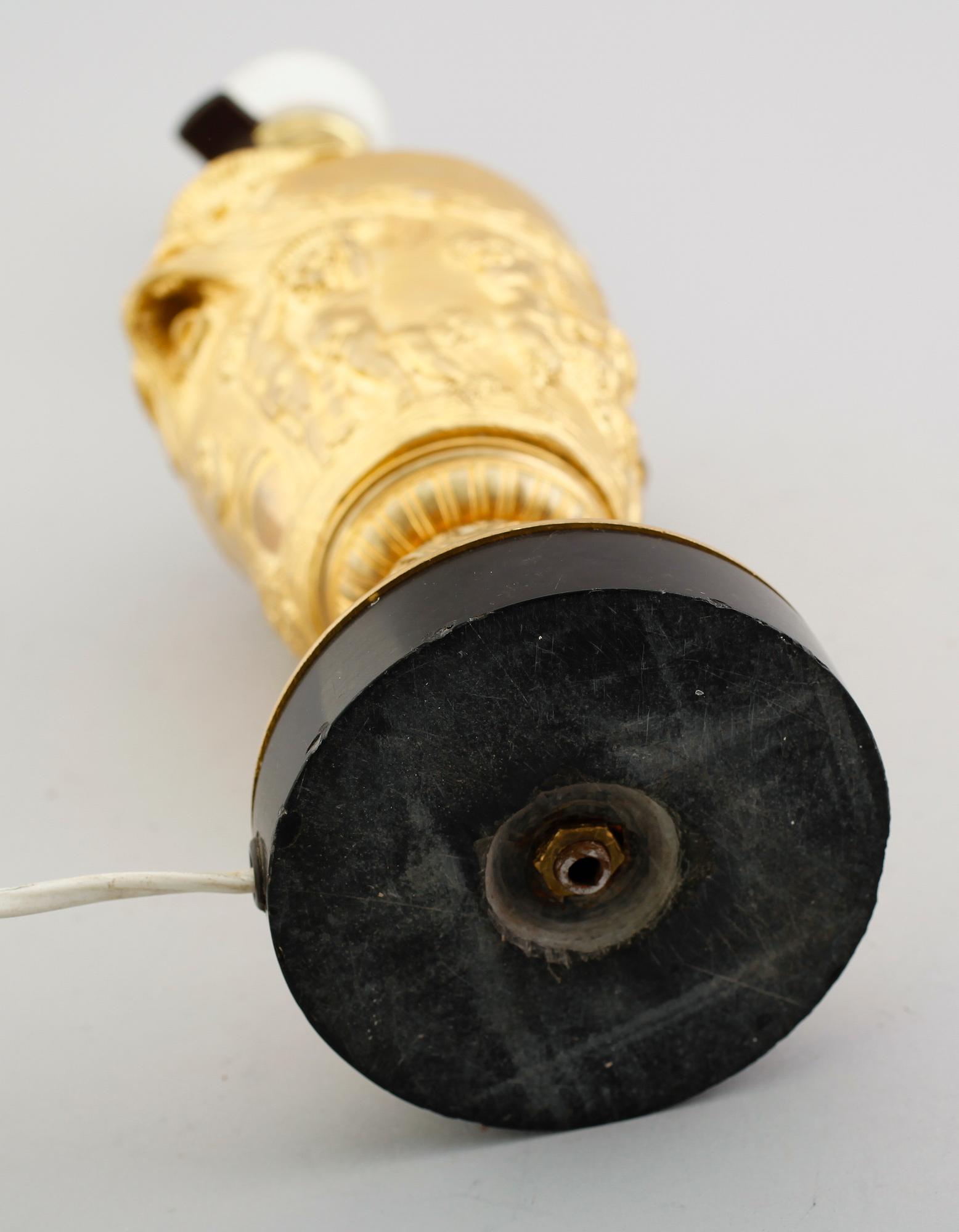 BORDSLAMPA, empirestil, 1800-/1900-tal.
