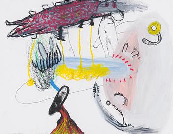Janne Räisänen, "Lentävä muumio" (The Flying Mummy).