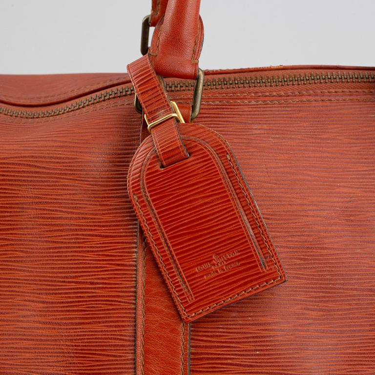 Louis Vuitton, weekendbag "Keepall 50 Epi".