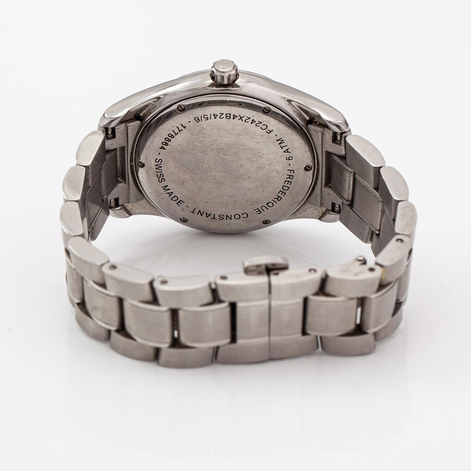 Frederique Constant, armbandsur, 38 mm.