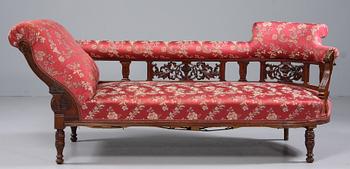 SALONGSGRUPP, 5 delar, nyrenässans, 1800-tal.