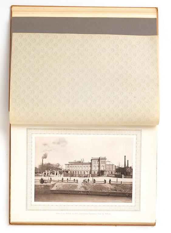 NOBEL OIL COMPANY, Commemoration on the day of Emanuel Ludvigovich Nobel's 50th Year, 10 June 1909, St. Petersburg.