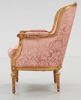 BERGERE, Louis XVI-stil, 1800-talets slut.