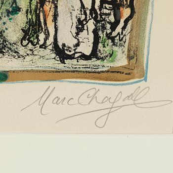 Marc Chagall, "Composition Champêtre".