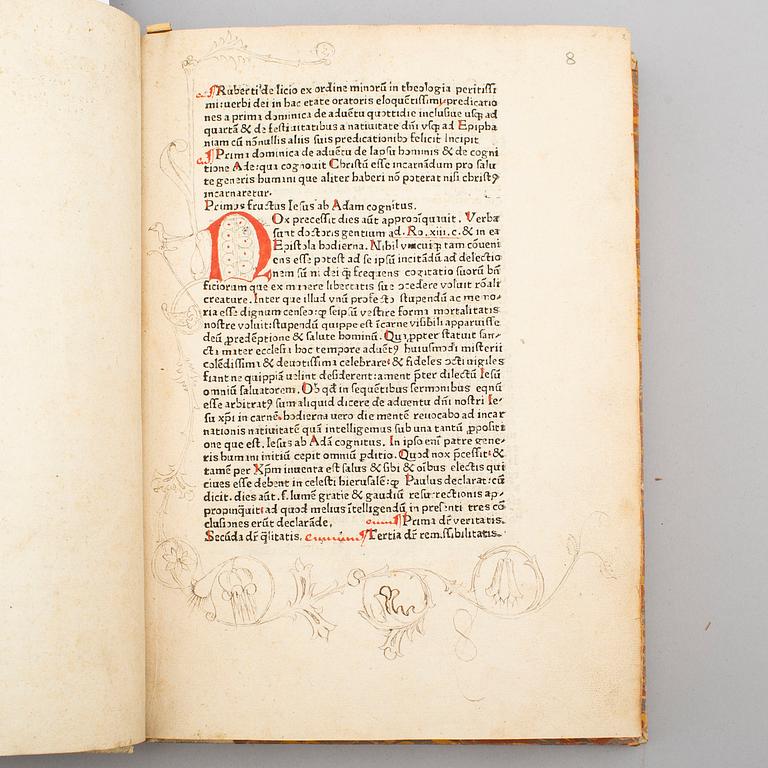 BOOK, Incunable: Strassburg 1475 or earlier.