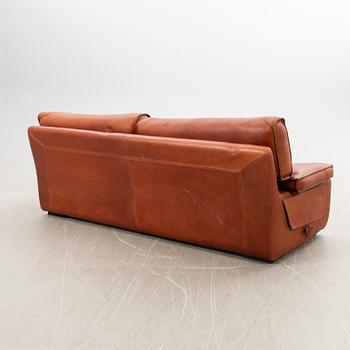 Sofa, leather, 21st century.