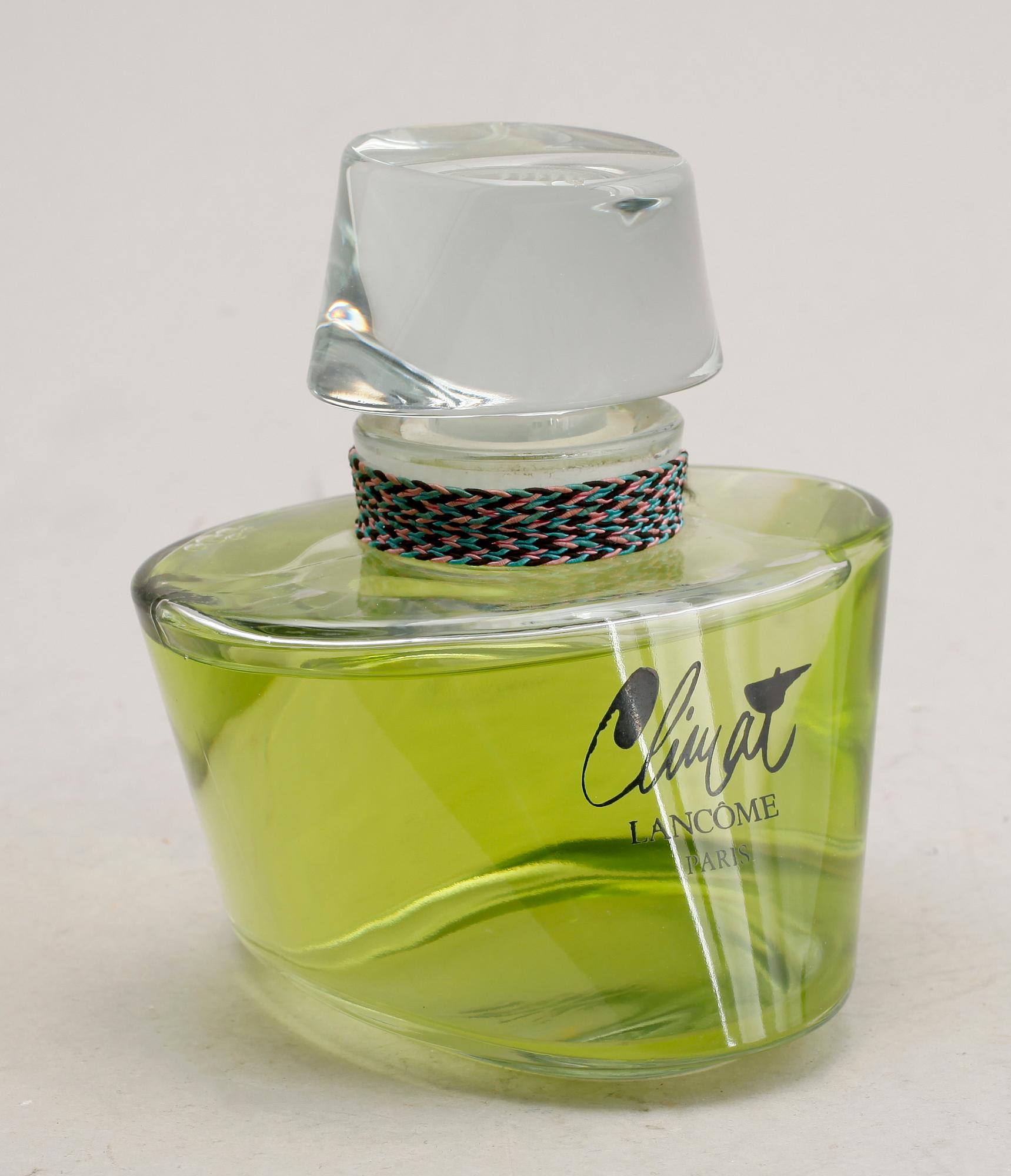 PARFYMFLASKA, s k factice, Climat, Lancome, Paris.