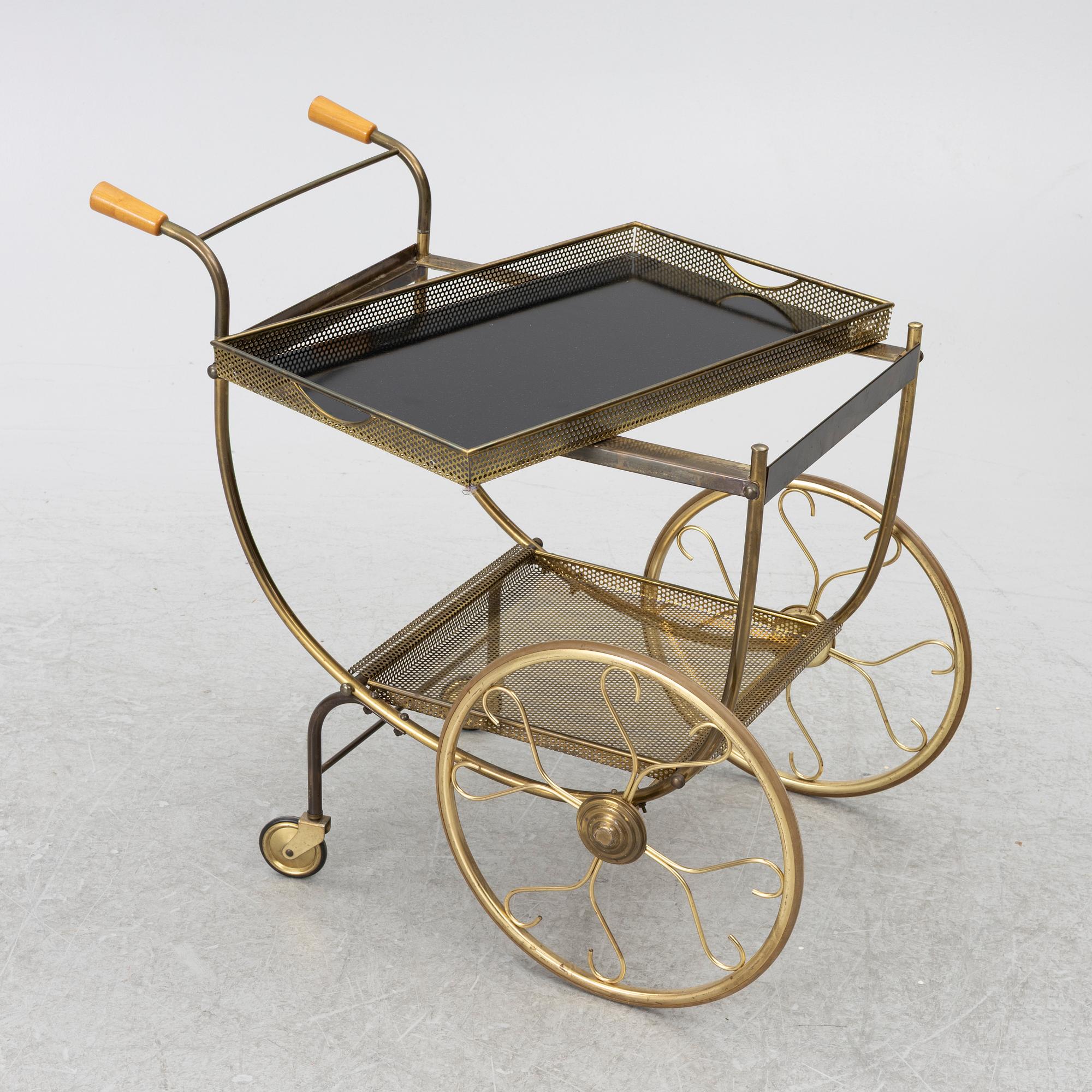 Serving cart, second half of the 20th century.