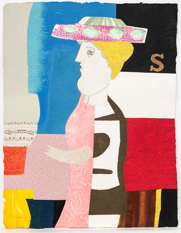 Graphic portfolio, 9 sheets, "Music Maestro Please II", 1981.