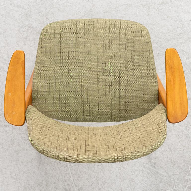 Bengt Ruda, a pair of armchairs, from the Triva series, Nordiska Kompaniet mid 20th Century.