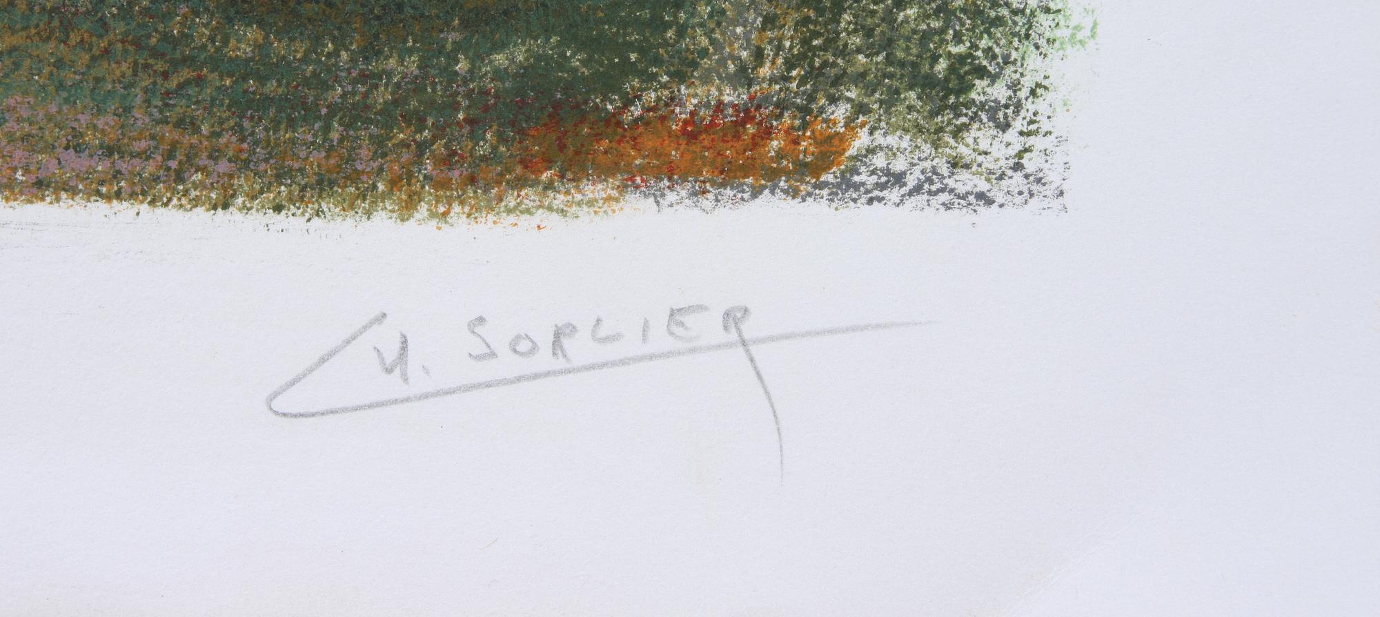 KYLBERG, CARL, efter, 3 st, färglitografier, utg av Charles Sorlier.