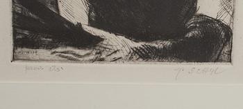 JULES SCHYL, provetsning, signerad.