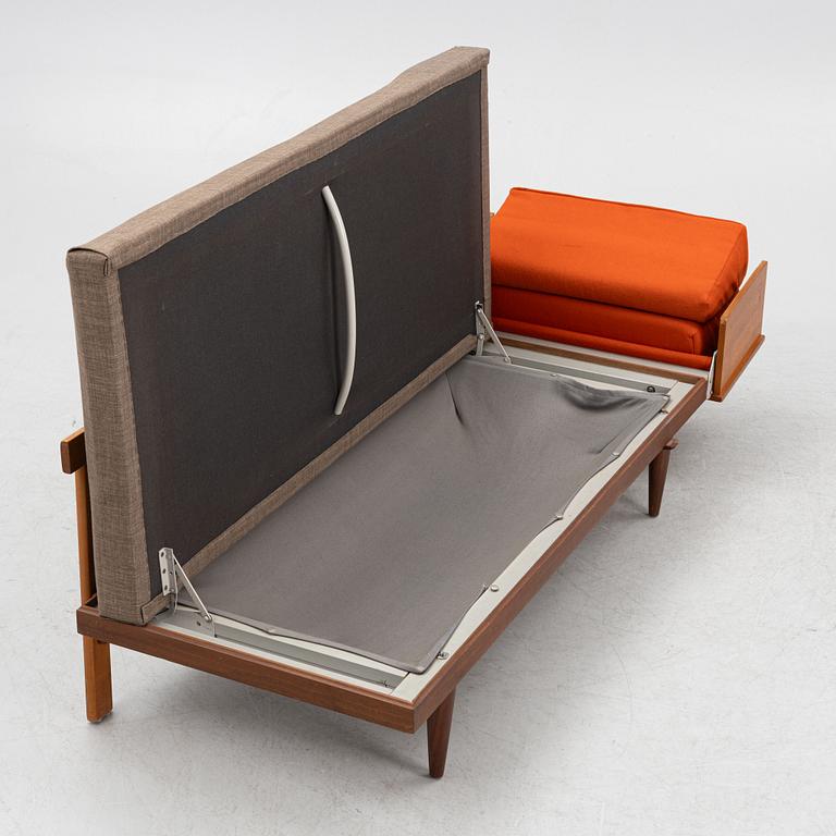 Haldor Vik & Ingmar Relling, bäddsoffa, "Svane", Ekornes, Norge, 1960-tal.