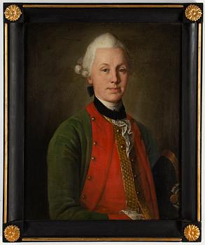 Carl Ludwig Christineck,  18th century, oil on canvas, signed a tergo.