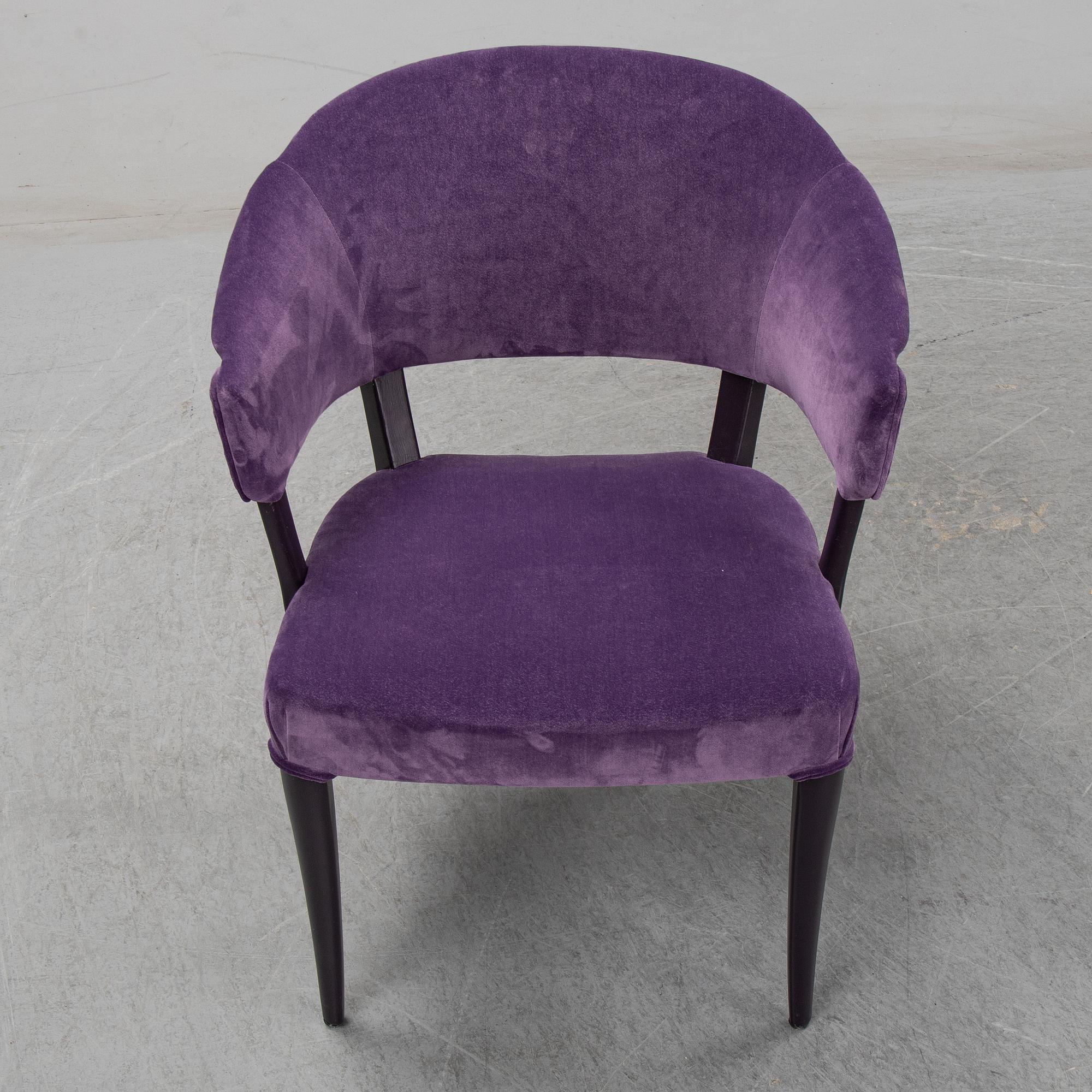 A pair of Carl Malmsten 'Lata Greven' chairs.